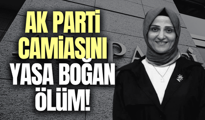 Siyaset camiasını yasa boğan ölüm!