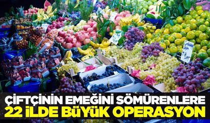 Tarladan sofraya fiyat zincirinde kritik operasyon! 22 ilde 41 gözaltı