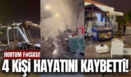 Antalya'da hortum 4 can aldı!