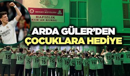 Arda Güler gönülleri fethetmeye devam ediyor! Çocuklara büyük mutluluk yaşattı