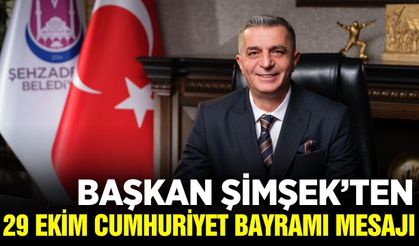 Başkan Hakan Şimşek'ten 29 Ekim mesajı: "Cumhuriyet En Kıymetli Mirasımızdır"