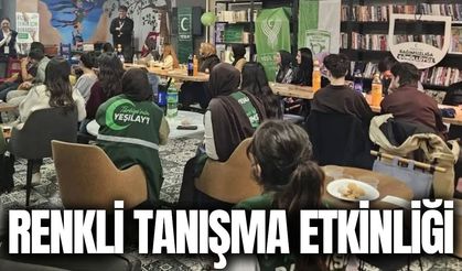 Genç Yeşilay Manisa’dan Tanışma Etkinliği