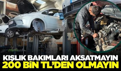 Soğuk Hava Öncesi Araç Sahiplerine Kışlık Bakım Uyarısı: 5 Bin TL'den Kaçarken 200 Bin TL'lik Olmayın