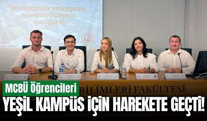 MCBÜ’de yeşil kampüs için atık toplama etkinliği!