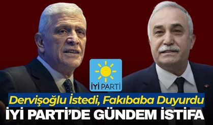 Müsavat Dervişoğlu istedi, Ahmet Eşref Fakıbaba istifa kararını açıkladı