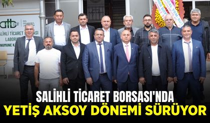 Salihli Ticaret Borsası’nda başkan belli oldu
