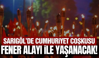 Sarıgöl'de Cumhuriyet coşkusu ' Fener Alayı' ile taçlanacak!