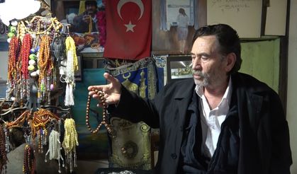 Hem ibadet hem de temizlik yapan tespih