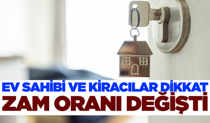 Ev ve iş yeri kira zam oranları açıklandı