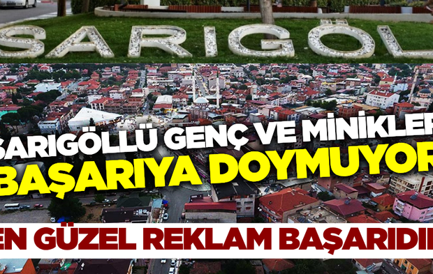 Sarıgöl’de spor sevdası başarıya dönüşüyor