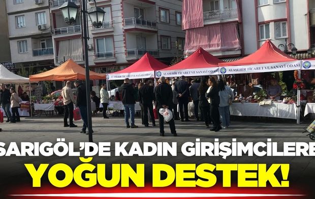 Sarıgöl'de girişimcilere destek geldi!