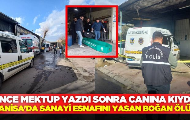 Manisa Sanayi Sitesinde Acı Olay: Bir Kişi Kaldığı İş Yerinde Ölü Bulundu