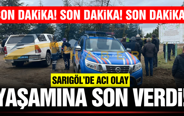 Sarıgöl'de 1 kişi hayatına son verdi