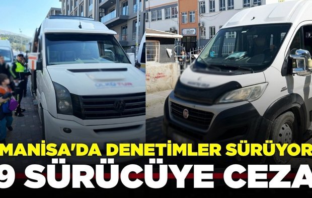 Manisa'da okul çevrelerine denetim: Sürücüler cezadan kaçamadı!