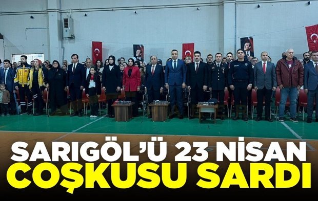 Sarıgöl'de 23 Nisan Coşkusu