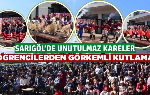 Sarıgöl'de 23 Nisan kutlamaları bugün de devam ediyor