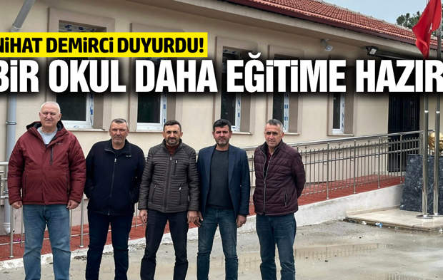 Başkan Demirci duyurdu: Sarıgöl'e modern eğitim yuvası!