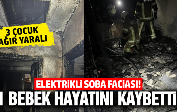 İzmir'de acı olay: 1 bebek yangında hayatını kaybetti