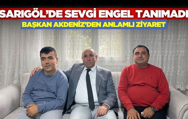 Başkan Akdeniz gönüllere dokunmaya devam ediyor!