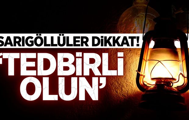 Elektrikler yine kesiliyor: Hazırlıklı olun!