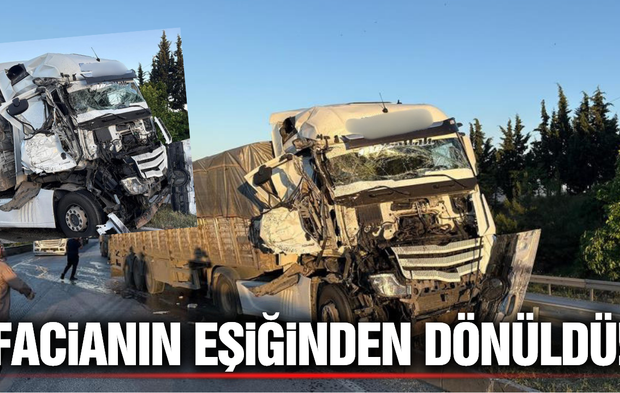 Manisa'da facianın eşiğinden dönüldü: Yol trafiğe kapatıldı!