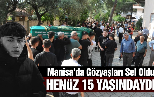 Bıçaklı kavgada hayatını kaybeden Manisalı çocuğa acı veda!