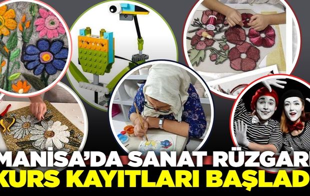 Manisa'da her yaşa hobi ve eğitim desteği!