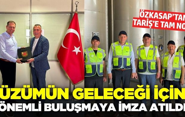 Başkan Özkasap’tan TARİŞ’e tam not!
