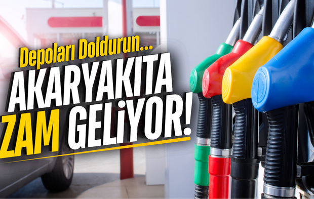 Araç sahiplerine kötü haber: Akaryakıta zam geliyor!