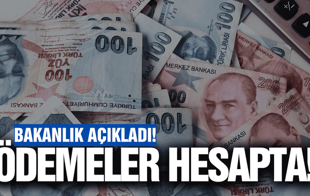 Bakanlık açıkladı: Ağustos ayı ödemeleri hesaplarda!