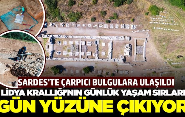 Sardes'te zaman kapsülü etkisi yapan keşif: Çarpıcı bulgulara ulaşıldı
