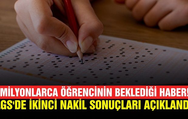 LGS'de ikinci nakil sonuçları belli oldu