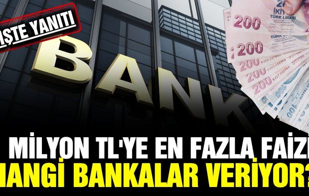 1 Milyon TL'niz Varsa, Aylık Kaç Para Kazanabileceksiniz? İşte detaylar