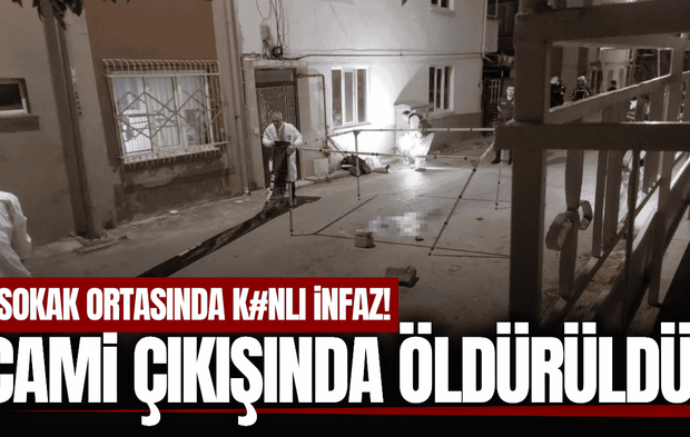 Cami çıkışında silahlı saldırıya uğrayan adam hayatını kaybetti!