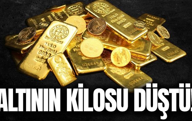 Altının kilogram fiyatı düştü!