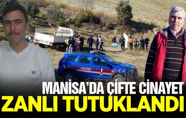 Manisa’da baba-oğul cinayetinde gelişme yaşandı