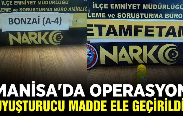 Manisa'da aranan şahıslar yakayı ele verdi!