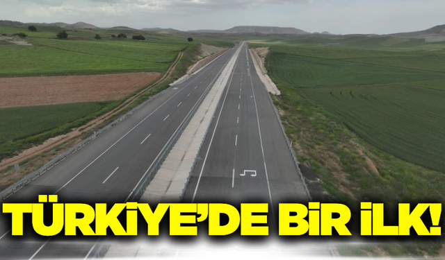 Bakan Uraloğlu duyurdu: 'Türkiye'de bir ilk!'