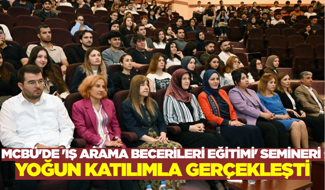 Manisa'da gençlere yönelik kariyer eğitimi!