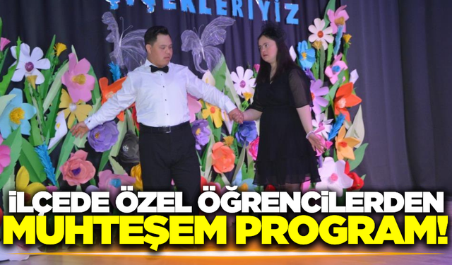 Demirci'de Engelliler Haftası programı duygusal anlara sahne oldu