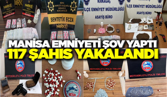 Manisa'da suç ve suçlulara geçit yok