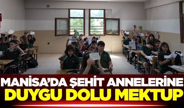 Manisa'da şehit anneleri unutulmadı