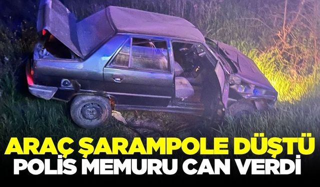 Ege'de feci kaza: Polis memuru hayatını kaybetti