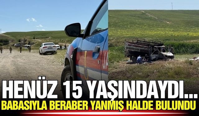 Baba ve oğul kamyonette ölü bulundu