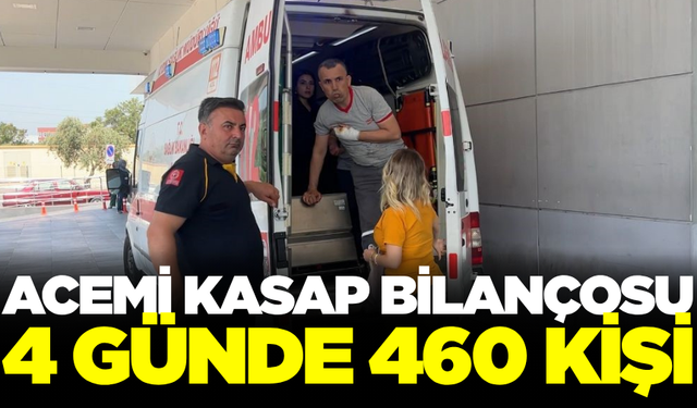 Aydın’da Kurban Bayramı bilançosu: 460 acemi kasap hastanelik oldu