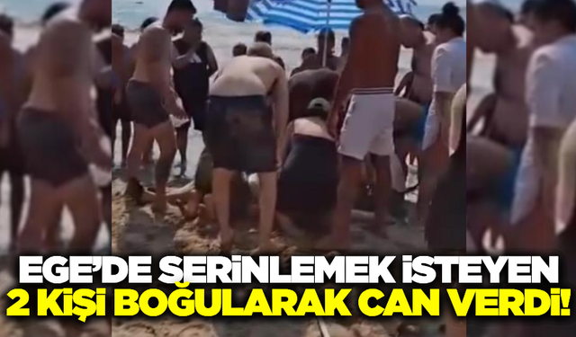 Serinlemek isterken canlarından oldular!