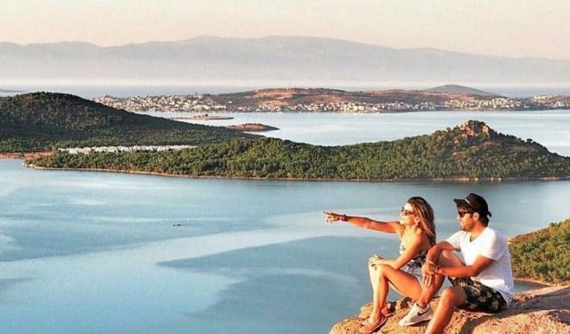 Ege'de büyüleyici manzara, esrarengiz mitolojik efsanelerle dolu tatil