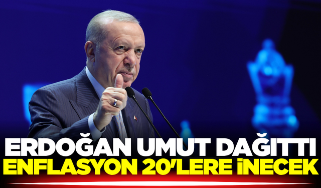 Cumhurbaşkanı Erdoğan'dan enflasyon açıklaması