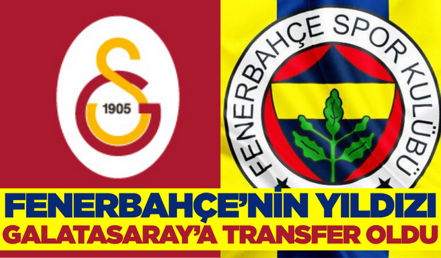 Fenerbahçe'nin yıldızını Galatasaray kaptı