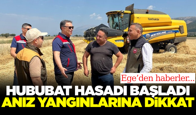 Hububat hasadında dikkat edilmesi gereken hususlar!